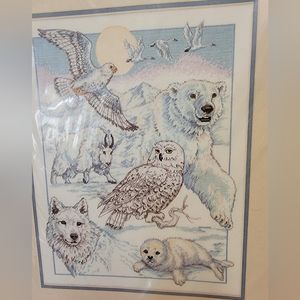 Vintage Dimensions 3758 NORTH AMERICAN BEAUTIES Counted Cross Stitch Kit